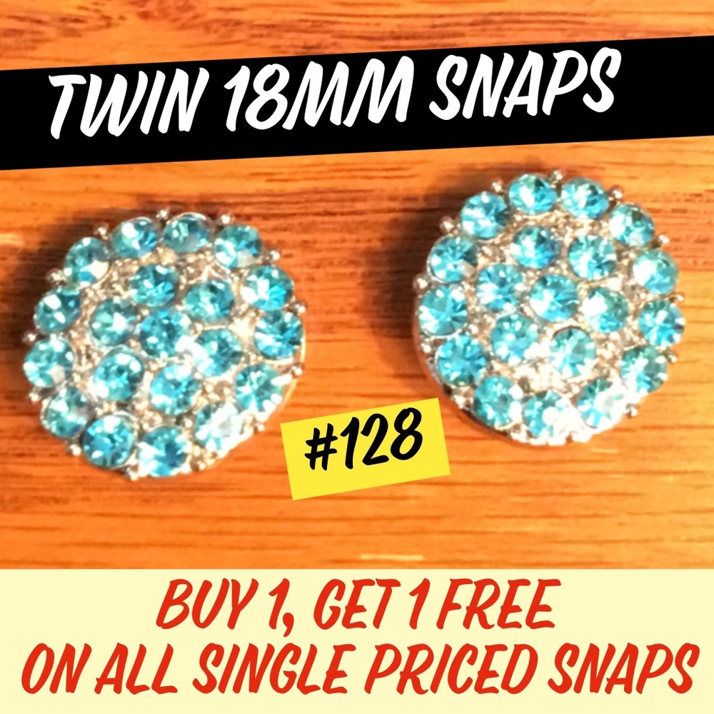 TWINS - Fit most 18mm Snap Jewelry BOGO ELIGIBLE